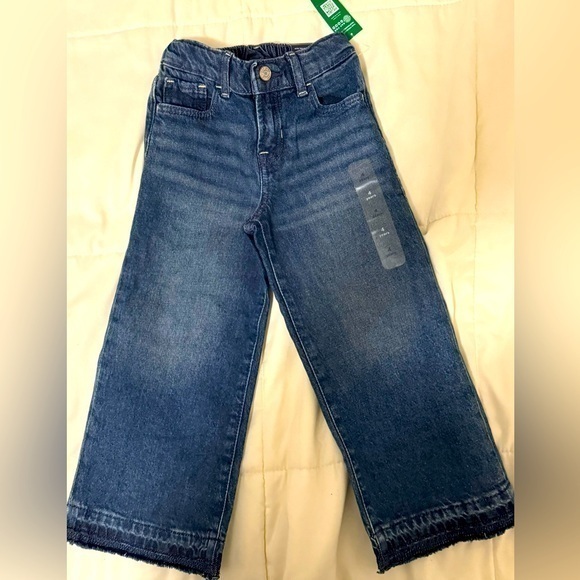 Gap Wide Leg Toddler Girl Jeans Size 4 NWT - Picture 1 of 5